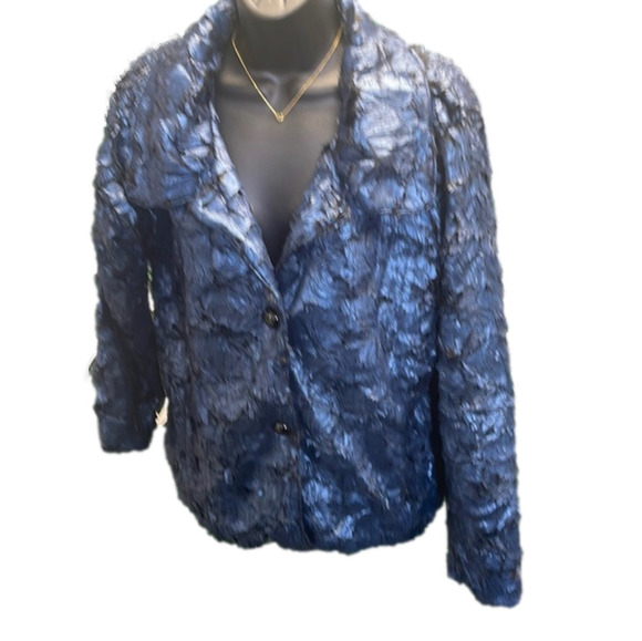 𝅺Adore blue and black jacket NEW